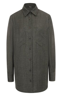 Kiton: Рубашка из шерсти 