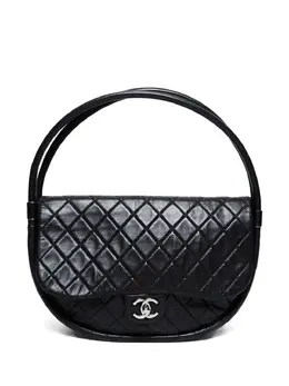 CHANEL Pre-Owned: Чёрная сумка 