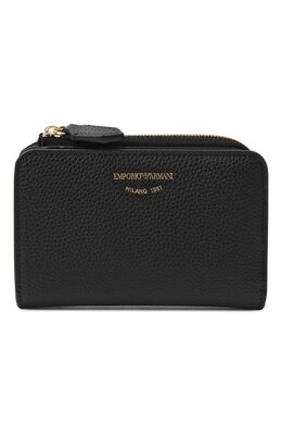 Emporio Armani: Чёрный кошелёк 
