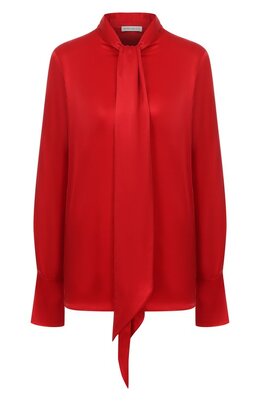 Nina Ricci: Атласная блуза 