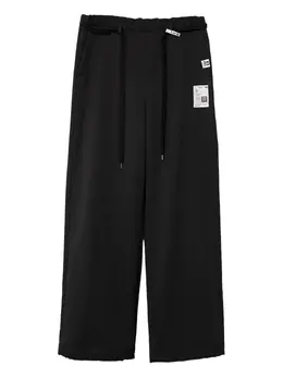 Maison MIHARA YASUHIRO: Чёрные брюки 