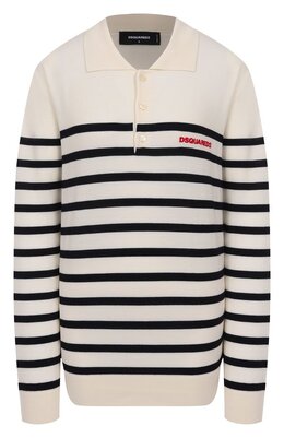 Dsquared2: Поло из шерсти 