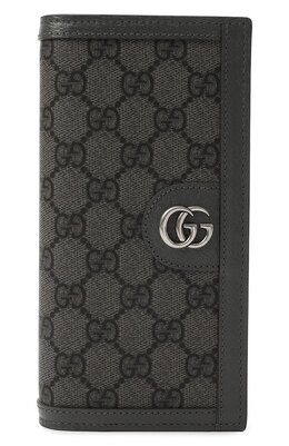 Gucci: Серый кошелёк  Ophidia