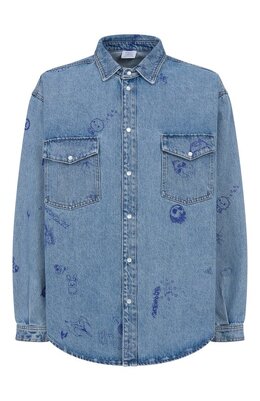 VETEMENTS: Джинсовая рубашка 
