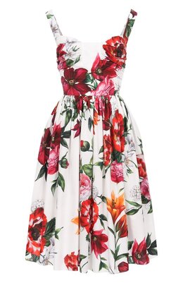 Dolce & Gabbana: Хлопковое платье 