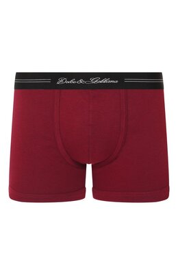 Dolce & Gabbana: Бордовые трусы 
