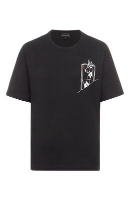 Emporio Armani: Хлопковая футболка 