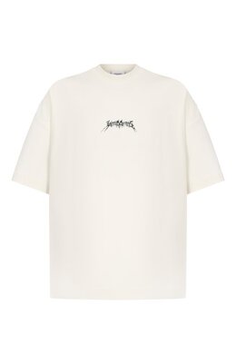 VETEMENTS: Хлопковая футболка 