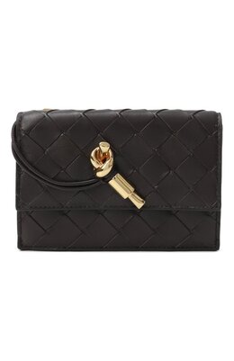 Bottega Veneta: Коричневый кошелёк 