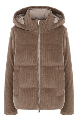Kiton: Бархатный пуховик 