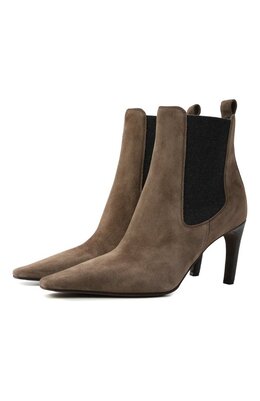 Brunello Cucinelli: Коричневые ботинки 