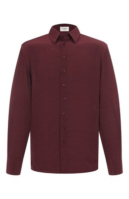 Saint Laurent: Шёлковая рубашка 