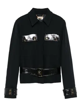 Elisabetta Franchi: Чёрная куртка 
