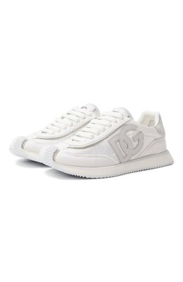 Dolce & Gabbana: Белые кроссовки  DG