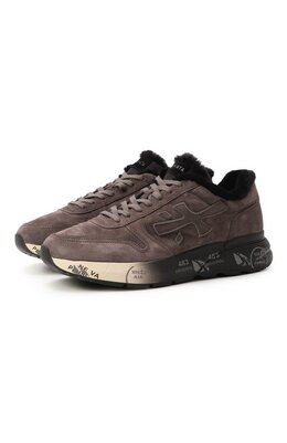 Premiata: Бежевые кроссовки  Mick