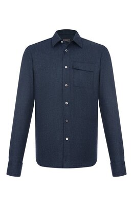 Kiton: Рубашка из шерсти 