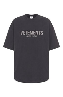 VETEMENTS: Хлопковая футболка 