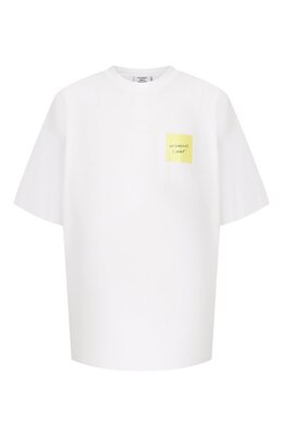 VETEMENTS: Хлопковая футболка 