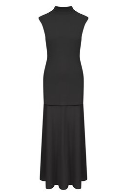 Jil Sander: Платье из вискозы 