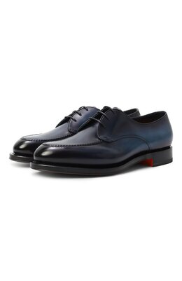 Santoni: Синие туфли 