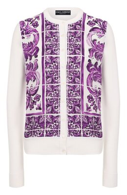 Dolce & Gabbana: Шёлковый кардиган 