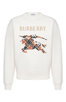 Burberry: Хлопковый свитшот 