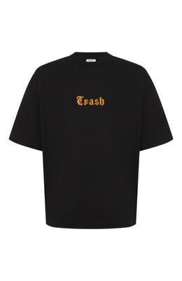 VETEMENTS: Хлопковая футболка 