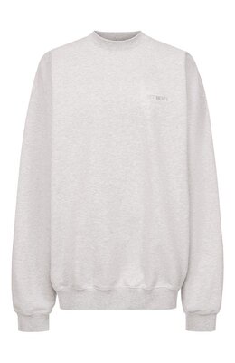 VETEMENTS: Хлопковый свитшот 