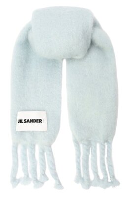 Jil Sander: Голубой шарф 