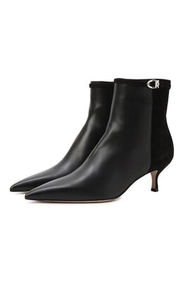 Kiton: Чёрные ботинки 