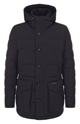 Kiton: Чёрный пуховик 