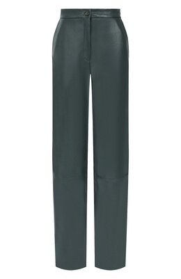 Kiton: Кожаные брюки 