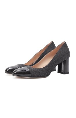 Kiton: Серые туфли 