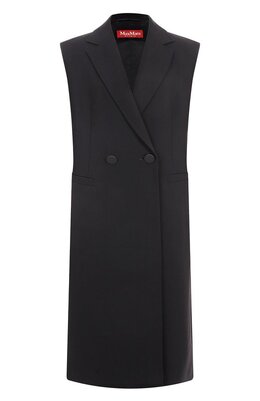 Max Mara Studio: Чёрный жилет 