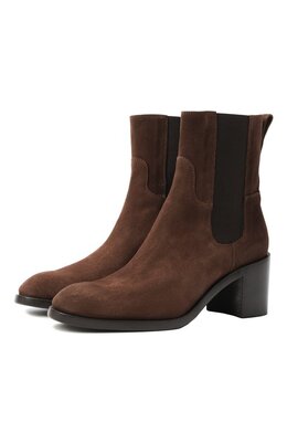 Casadei: Коричневые ботинки 