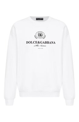 Dolce & Gabbana: Хлопковый свитшот 