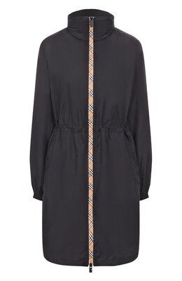 Burberry: Плащ с поясом 