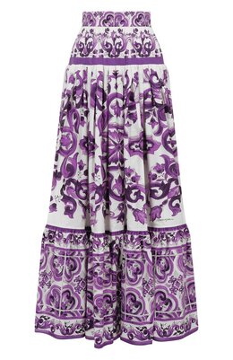 Dolce & Gabbana: Хлопковая юбка 