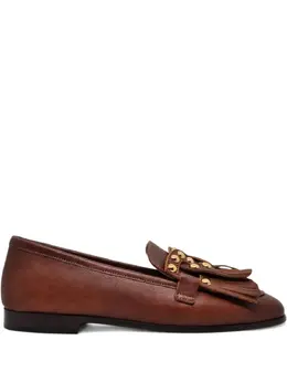 Casadei: Коричневые лоферы 