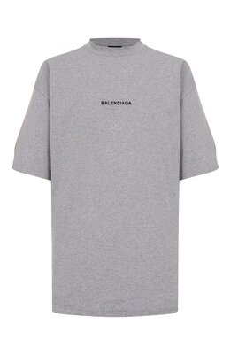 Balenciaga: Хлопковая футболка 