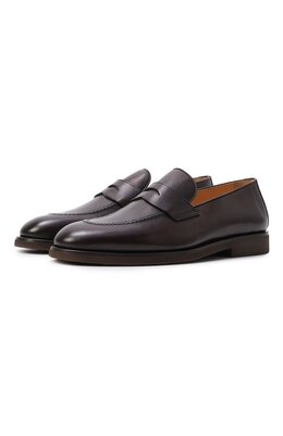 Brunello Cucinelli: Бордовые туфли 