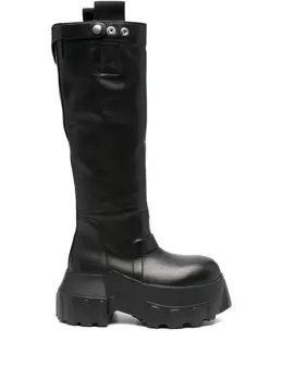 Rick Owens: Чёрные ботинки 