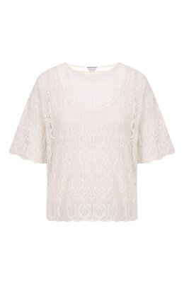 Bottega Veneta: Хлопковый топ 