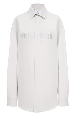 VETEMENTS: Хлопковая рубашка 