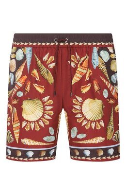 Dolce & Gabbana: Бордовые плавки 