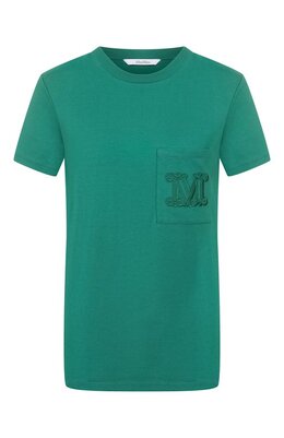Max Mara: Хлопковая футболка 