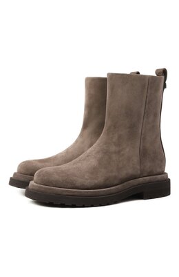 Brunello Cucinelli: Коричневые ботинки 
