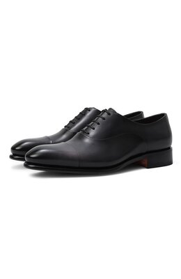 Santoni: Серые туфли  Carter