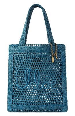 Chloé: Голубая сумка 