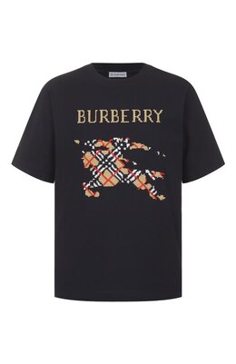 Burberry: Хлопковая футболка 